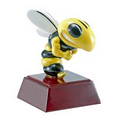 Spelling Bee, Hornet, Full Color Resin Sculpture - 4"